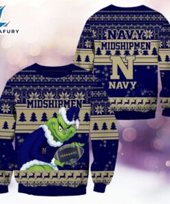 NCAA Navy Midshipmen The Grinch…