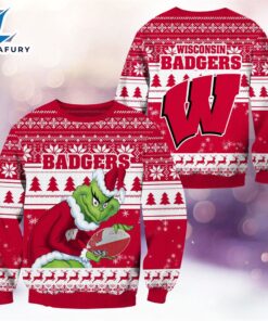 NCAA Wisconsin Badgers The Grinch…