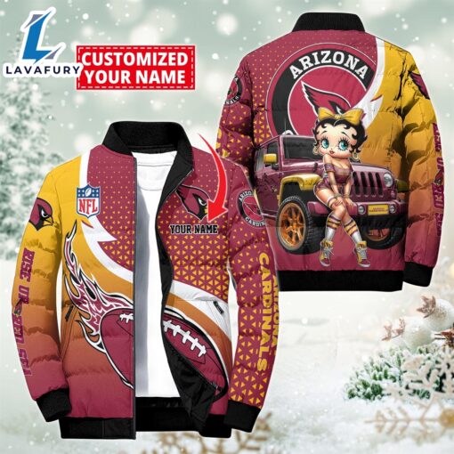 NFL Disney Arizona Cardinals Sport Puffer Jacket For Fans