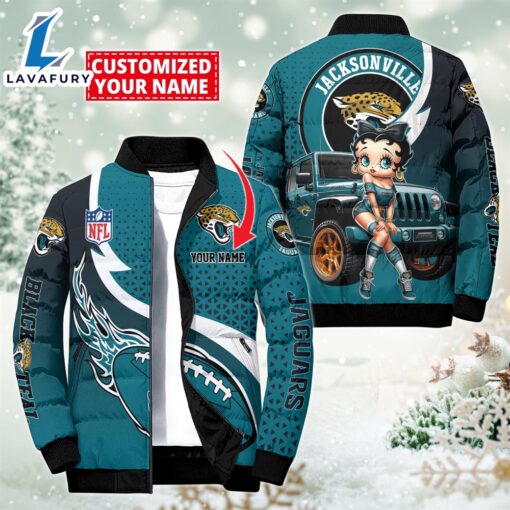 NFL Disney Jacksonville Jaguars Sport Puffer Jacket For Fans