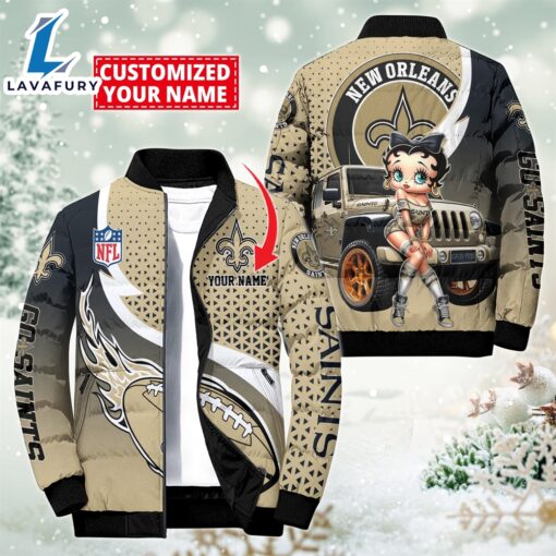 NFL Disney New Orleans Saints Sport Puffer Jacket For Fans