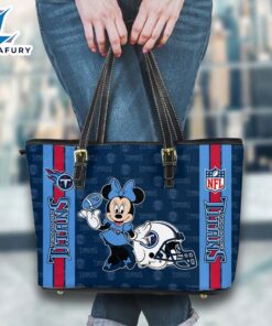 Tennessee Titans NFL Minnie Women Leather Tote Bag