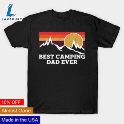 Best camping Dad ever vintage…