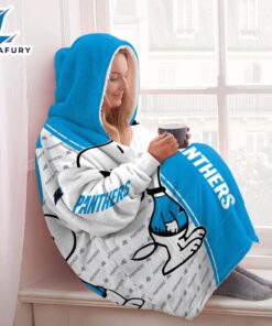 Christmas Snoopy Carolina Panthers Huggle…