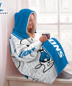 Christmas Snoopy Detroit Lions Huggle…