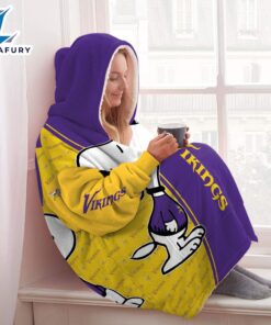 Christmas Snoopy Minnesota Vikings Huggle…