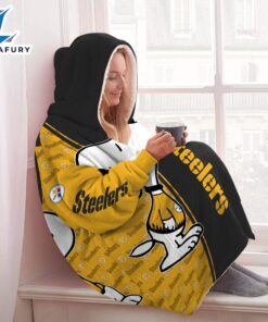 Christmas Snoopy Pittsburgh Steelers Huggle…