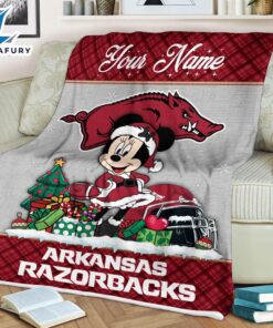 Custom Name NCAA Arkansas Razorbacks…