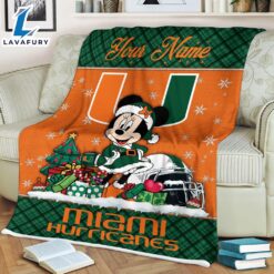 Custom Name NCAA Miami Hurricanes…