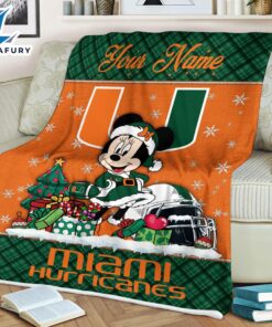 Custom Name NCAA Miami Hurricanes…