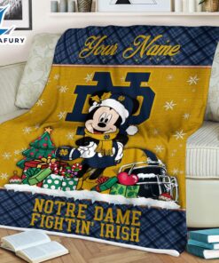 Custom Name NCAA Notre Dame…