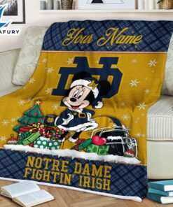 Custom Name NCAA Notre Dame…