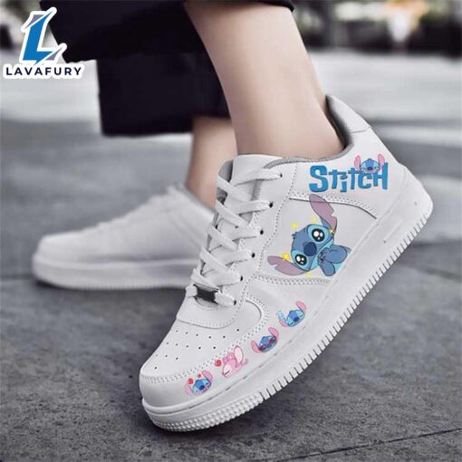 Cute Stitch AF1 Sneaker For Lilo &amp Stitch Fans