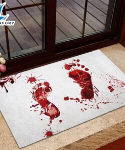 Halloween 2024 Bloody Footprint Horror…