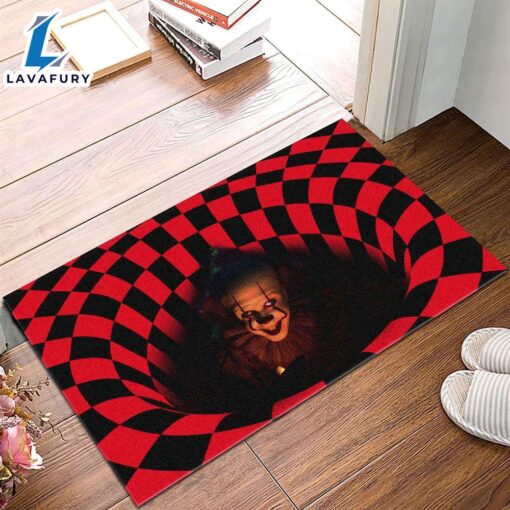 Halloween 2024 Horror Movie Character IT Housewarming Gift Doormat Home