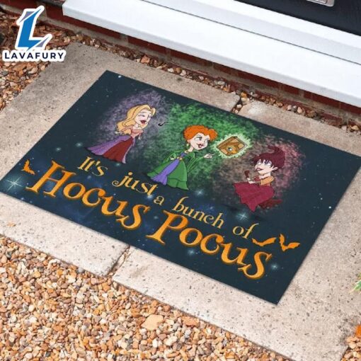 Halloween 2024 It’s Just A Bunch Of Hocus Halloween Doormat