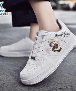 Halloween Wednesday Addams AF1 Sneaker For Wednesday Addams Movie Fans