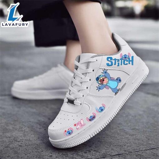 Happy Stitch AF1 Sneaker For Lilo &amp Stitch Fans