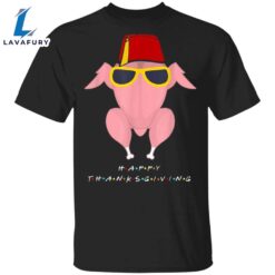 Happy Thanksgiving T-Shirt Adorable Pink…