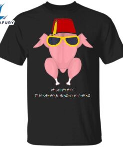 Happy Thanksgiving T-Shirt Adorable Pink…