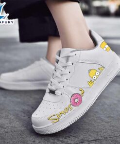 Homer Simpson Shines AF1 Sneaker For The Simpsons Fans