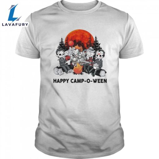 Horror Characters Movies Happy Camp O Ween Shirts