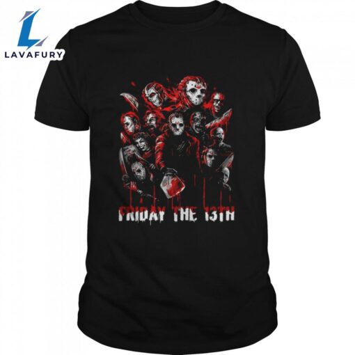 Horror Movies Characters Friday The 3th Halloween Shirts