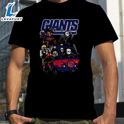 Horror Movies Characters New York Giants Football Halloween 2024 Shirts