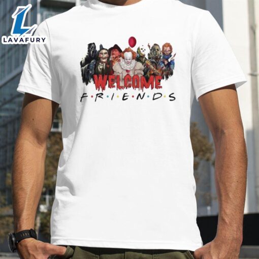 Horror Movies Welcome Friends Halloween 2024 Shirts