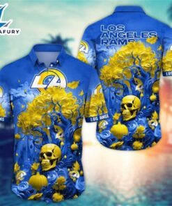 Los Angeles Rams Halloween Skull…