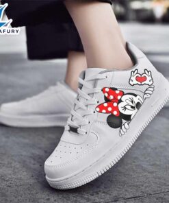 Minnie Mouse Lurking AF1 Sneaker For Men Women Disney Fan