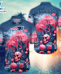 New England Patriots Halloween Skull…