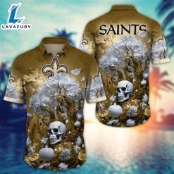 New Orleans Saints Halloween Skull…