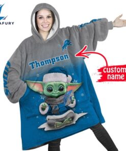 NFL Detroit Lions Baby Yoda…