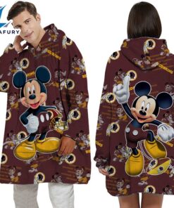 NFL Washington Commanders Mickey Mouse…