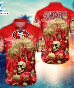 San Francisco 49ers Halloween Skull…