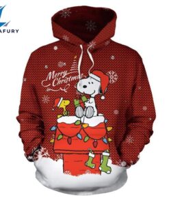 Snoopy Christmas Menwomen All-Over Print…