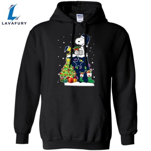 This Awesome Dallas Cowboys Snoopy &Amp Woodstock Christmas Shirt