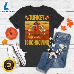 Turkey And Touchdowns Football Thanksgiving…