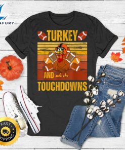 Turkey And Touchdowns Football Thanksgiving…