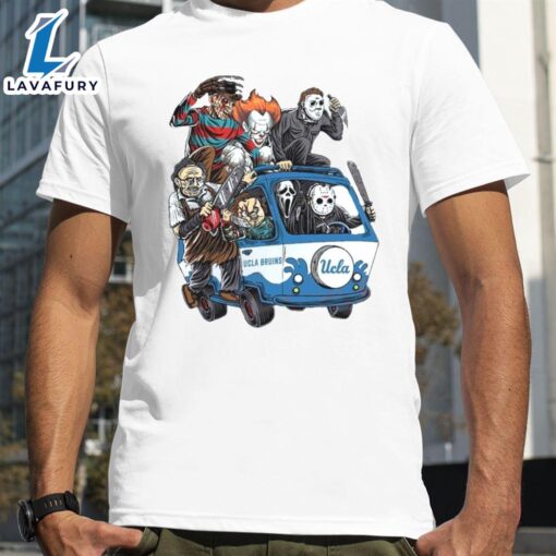 Ucla Bruins Horror Movies Characters Bus Halloween 2024 T-Shirts