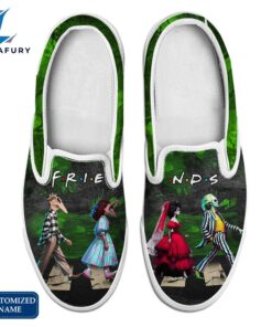 BB Horror Movie Slip On Shoes - Customized Name