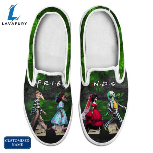 BB Horror Movie Slip On Shoes – Customized Name