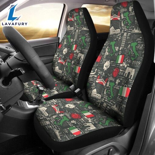 Best Abstract Seamless Pattern Italy Premium Custom Car Seat Covers Decor Protector