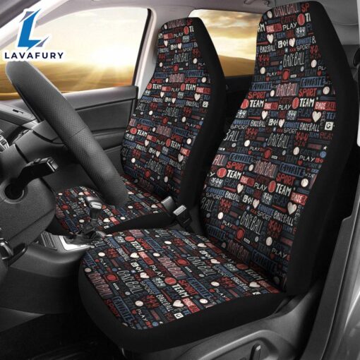 Best Abstract Sketch Seamless Pattern Baseball Premium Custom Car Seat Covers Decor Protector