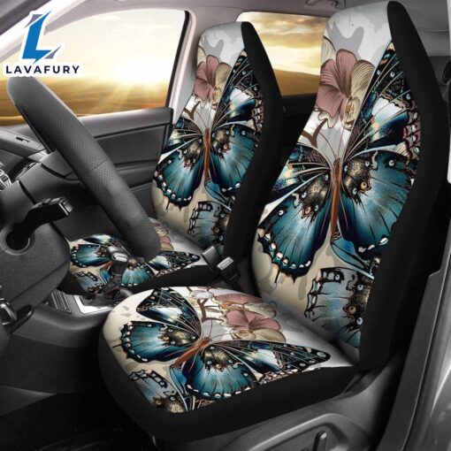 Best Butterfly Art Premium Custom Car Seat Covers Decor Protector 1