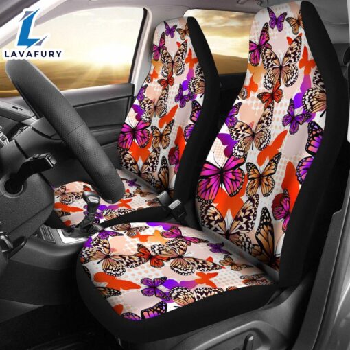 Best Butterfly Hd Art Premium Custom Car Seat Covers Decor Protector