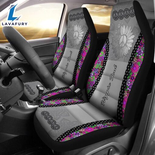 Best Hippie Soul Gray Premium Custom Car Seat Covers Decor Protector