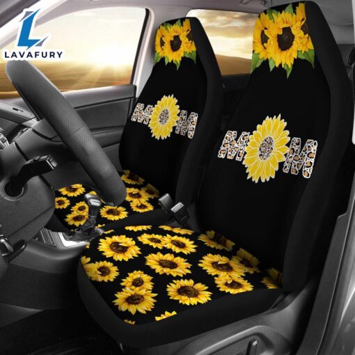 Best Mom Sunflower Premium Custom Car Seat Covers Decor Protector