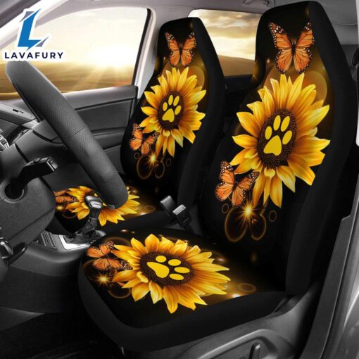 Best Sunflower Paw Premium Custom Car Seat Covers Decor Protector